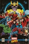 Marvel Comics Retro Poster The Infinity Gauntlet Cover