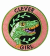 CLEVER GIRL PATCH BY LA BARBUDA