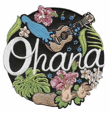 Ohana means Family Patch By La Barbuda