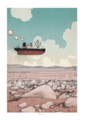 The End of Bon Voyage – Poster - von Jared Muralt