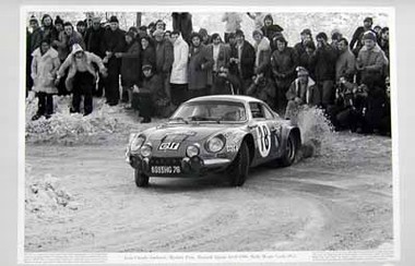 Renault Alpine A110 1800, Rally Monte Carlo 1973