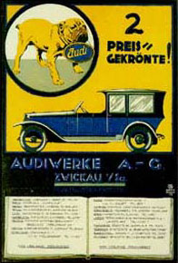 Audi Werbung Poster