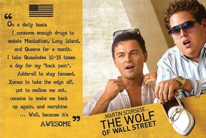 The Wolf of Wall Street Poster Awesome