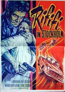 Rififi in Stockholm - Poster - Filmplakat