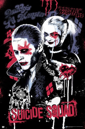 Suicide Squad Poster Joker & Harley Quinn