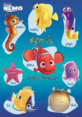 Finding Nemo on Finding Nemo Filmplakate Pr  Sentiert Von Klang Und Kleid   Poster