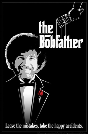 Bob Ross Poster The Bobfather