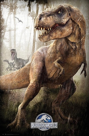 Jurassic World Poster T-Rex