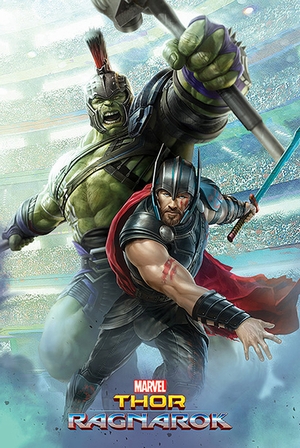 Marvel Thor Ragnarok Thor and Hulk Poster