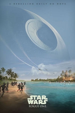 Rogue One: A Star Wars Story Poster Teaser (Todesstern)