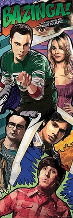 The Big Bang Theory Poster Bazinga! Comic