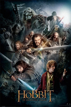 The Hobbit Poster Collage