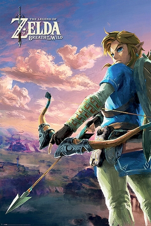 The Legend of Zelda Poster Breath Of The Wild
