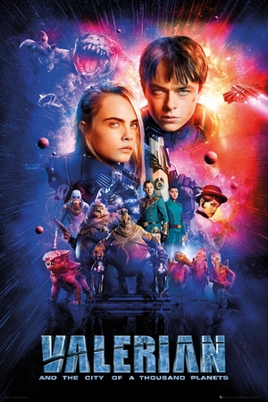Valerian and the City of 1000 Planets Poster Duo