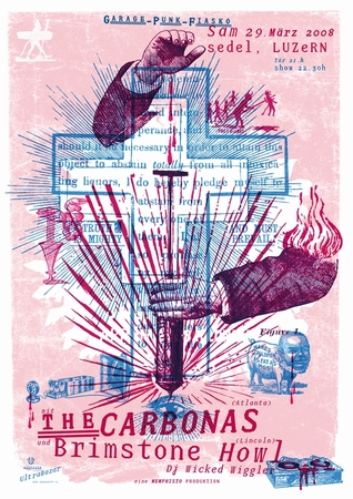 Plakat The Carbonas 