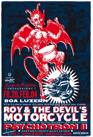 Plakat Roy & the Devil's Motorcycle 