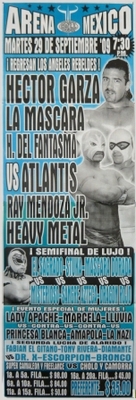G.T.W.A - Lucha Libre Poster - Hector Garza-29 Sep 09