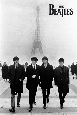 Beatles Poster The Beatles in Paris