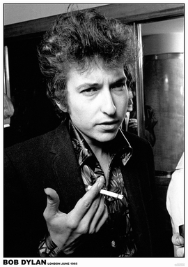 Bob Dylan London June 1965 - Poster