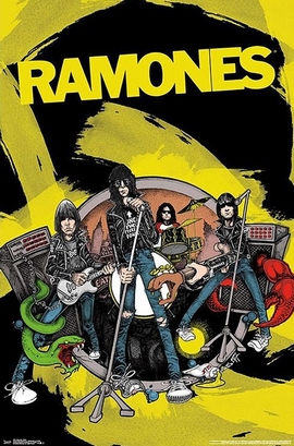 Ramones Poster Comic