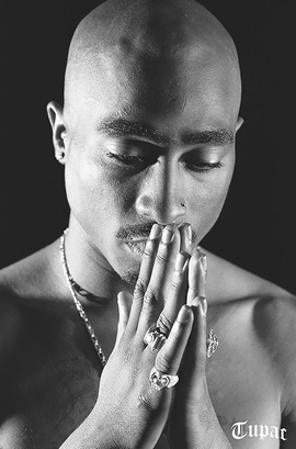 Tupac Poster Pray