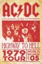AC/DC Poster Live Highway To Hell Tour 1979