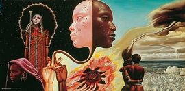 Miles Davis Poster Bitches Brew Cover Artwork