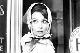 Audrey Hepburn Poster Schal