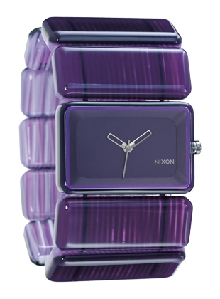 The Vega - Purple Marble - Nixon Uhr