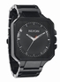 The Platform - All Black - Nixon Uhr