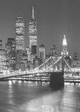FOTOTAPETE - NEW YORK - BROOKLYN BRIDGE 4-PART
