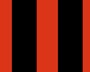 TAPETE - STREIFEN - ROT - SCHWARZ