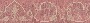 TAPETE - HERMITAGE VI - FLORALE BORD�RE ROT