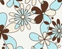 TAPETE - SWEET CANDY - HELLBLAU