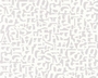 TAPETE - SMILE - BUCHSTABEN GRAU