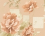 TAPETE - FARO - BLUMEN BRAUN