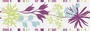 TAPETE - SPRINGTIME 3 - BORD�RE BUNT