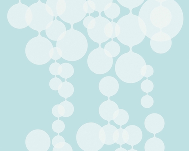Tapete - Contzen 3 - Beautiful Balloons - Hellblau