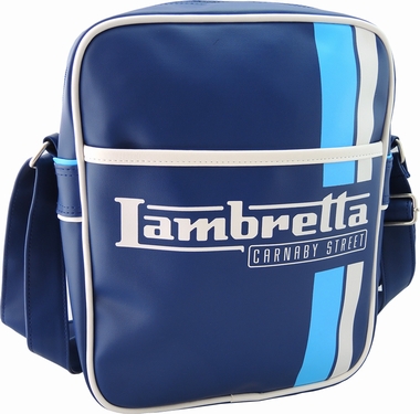 Lambretta Tasche - Streifen blau klein