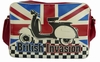 SKYLINE TASCHE - BRITISH INVASION  ROT
