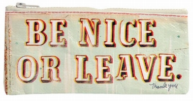 Federm�ppchen Be Nice or Leave