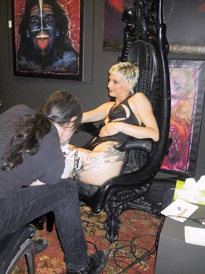 H.R. Giger Tattoo H.R. Giger Tattoo