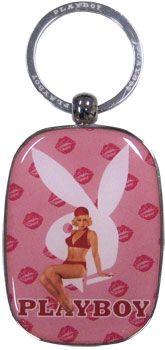 PLAYBOY RETRO SCHL�SSELANH�NGER - LIPSTICK PIN UP