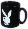 Playboy Classic-Tasse schwarz