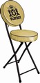 Playboy Klappstuhl - Hocker Bling Black & Gold