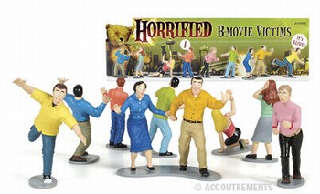 Horrified B-Movie Victims