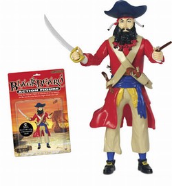 Pirate Action Figur Blackbeard