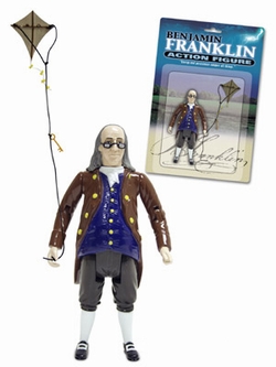 Benjamin Franklin Action Figur