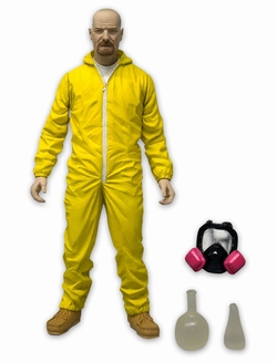 Breaking Bad Actionfigur Walter White Overall gelb