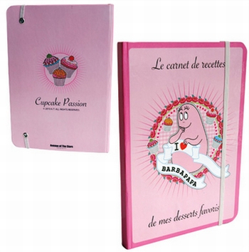 Barbapapa Notizbuch A5 - Cupcake Passion